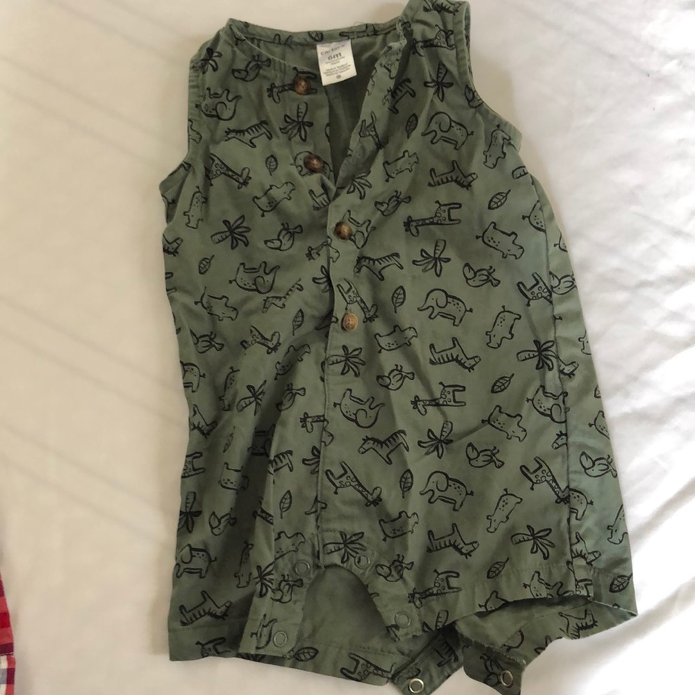 3/$15 Carter’s 6 month animals jumper